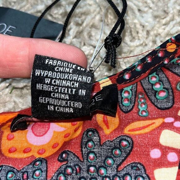 NWT Rachel Zoe Boho Floral V-Neck Romper Medium - Picture 6 of 13